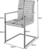 riess-ambiente Industrial Freischwinger Stuhl LOFT vintage Produktbild-Vorschau 7