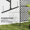 Outsunny Raumteiler 3-teilig 122x198 cm Freistehend Produktbild-Vorschau 5