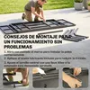 Table de jardin extensible en aluminium aspect bois, Voir les images du produit 9