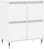 vidaXL Sideboard Weiß 60x35x70 cm Holzwerkstoff Produktbild-Vorschau 2