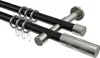 Interdeco Gardinenstange / Vorhangstange Schwarz / Produktbild-Vorschau 1
