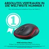 Logitech M 185 Cordless Notebook Mouse USB schwarz / rot Produktbild-Vorschau 27