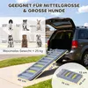 PawHut Hunderampe Auto klappbar Hundetreppe mit 10 Stufen Produktbild-Vorschau 3