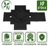 Faltschachtel 8,5 x 8,5 x 2,5 cm, Schwarz, Deckel, Produktbild-Vorschau 6