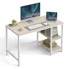VASAGLE Computertisch Schreibtisch mit 2 Regale 120 x 75 x Produktbild-Vorschau 2