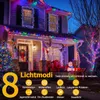 100M 800 LED Lichterkette 8 Lichtmodi Wasserdicht mit Timer Produktbild-Vorschau 2