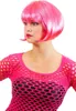 Damen Perücke Bobline Neon-Pink, Einheitsgröße bis 59cm Produktbild-Vorschau 2