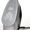 Close-up view of the sole of a Black+Decker iron. Produktbild-Vorschau