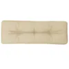 vidaXL Palettenkissen Beige 120x40x12 cm Stoff Produktbild-Vorschau 1