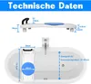 TRMLBE Badewannenbrett 75,5x34cm Badewannensitz Senioren Produktbild-Vorschau 7