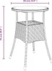 A line drawing of a bar table with dimensions indicated. Náhled obrázku produktu