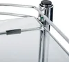 Glasregal Luna 4 Ebenen mit Rollen 40 x 30 x 89 cm Produktbild-Vorschau 5