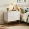 Set di 2 comodini FCH con 2 cassetti, comodini moderni per Anteprima dell’immagine prodotto 6