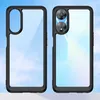 Oppo A58 Hülle, Klar Rückseite Stoßfeste TPU Silikon Bumper Produktbild-Vorschau 3