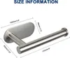 Toilettenpapierhalter Ohne Bohren,Toilette Toilettenpapier Produktbild-Vorschau 5