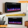 COSTWAY 42'' kominek elektryczny 750W/1500W, wbudowany Podgląd zdjęcia produktu 9
