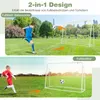 COSTWAY 2 w 1 bramka do piłki nożnej i rebounder, zestaw Podgląd zdjęcia produktu 3