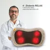 Masážny vankúš s funkciou tepla, 3D masáž, elektrický Náhľad obrázku produktu 4