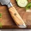 XinZuo - Damast Steakmesser 4 Stück - B37 Lan Serie Produktbild-Vorschau 3
