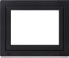 A black window frame with a white interior, set against a white background. Anteprima dell’immagine prodotto
