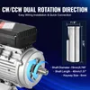 VEVOR 0,75 kW motore elettrico 1400 giri/min, AC 220~240 V Anteprima dell’immagine prodotto 4