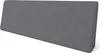 A dark gray upholstered cushion, likely for a sofa or pallet furniture, is shown against a white background. Produktbild-Vorschau