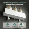 Mai & Mai Duschablage ohne Bohren mit 2 Schiebehaken, Produktbild-Vorschau 4