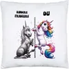 Andere Friseure Du Einhorn Kissen Inkl. Füllung Friseurin Produktbild-Vorschau 1