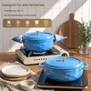 Casserole en fonte (7,1 litres), forme ovale, incluant des Voir les images du produit 6