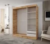 Raummeister Schwebetürenschrank 2D (2-türig) 110 cm - Eiche Produktbild-Vorschau 2