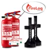 FireLoq® 2x 1kg Pulver Löscherr 8A | 34B | C Prüfnachweis,  Produktbild-Vorschau 1