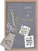 GADGY® Retro Filz Letter Board Grau - Mit 710 golden, Produktbild-Vorschau 1