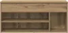 vidaXL Schuhbank Artisan-Eiche 102x30,5x45 cm Holzwerkstoff Produktbild-Vorschau 4