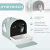 Katzentoilette mit Deckel, Streuschaufel und Fangmatte - Produktbild-Vorschau 4