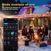 15m Guirlande Lumineuse LED，600 LEDs Multicolore Guirlande Voir les images du produit 7