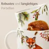 Herfstmokken, Fuchs & Igel, 350 ml. Koffiemok van porselein Productafbeelding-voorbeeld 4