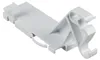 A white plastic hinge for a refrigerator door, isolated on a white background. Anteprima dell’immagine prodotto