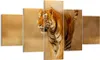Bild auf Leinwand - Leinwandbild - tiger tier - 125x70cm - Produktbild-Vorschau 1