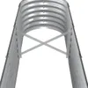 A close-up, angled view of a metal garden bed frame against a white background. Podgląd zdjęcia produktu
