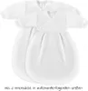 Two white baby sleeping bags are shown, one slightly behind the other. Produktbild-Vorschau