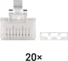 Konektor RJ45 pre FTP CAT6 (drôt) CAT6, 20ks 70041 Náhľad obrázku produktu 5