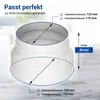 Schlauchverbinder Adapter 90 mm für Abluftschlauch Produktbild-Vorschau 3