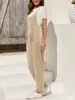 Damen-Jumpsuit, ärmellos, V-Ausschnitt, Spaghettiträger Produktbild-Vorschau 3