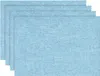 Artoid Mode Tischsets 4er Set Dekorative 30x45 cm Hellblau Produktbild-Vorschau 1