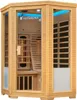 Artsauna Eck-Infrarotkabine Aalborg - Infrarotsauna für bis Produktbild-Vorschau 8