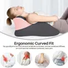 （Rosa-Schwarz）Coussin cervical en mousse à mémoire de forme Voir les images du produit 4