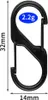 12 Stück S Karabiner Mini Karabinerhaken Metall Produktbild-Vorschau 2