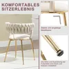 okwish Esszimmerstuhl 2er Set,Polsterstühle mit Rückenlehne Produktbild-Vorschau 4
