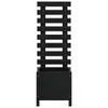 The Living Store Pflanzkübel Rankhilfe Schwarz 39x39,5x114 Produktbild-Vorschau 6