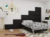Panneau mural capitonné 70x40 PAG – noir Voir les images du produit 4